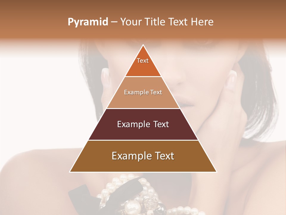 Accessory Square Woman PowerPoint Template