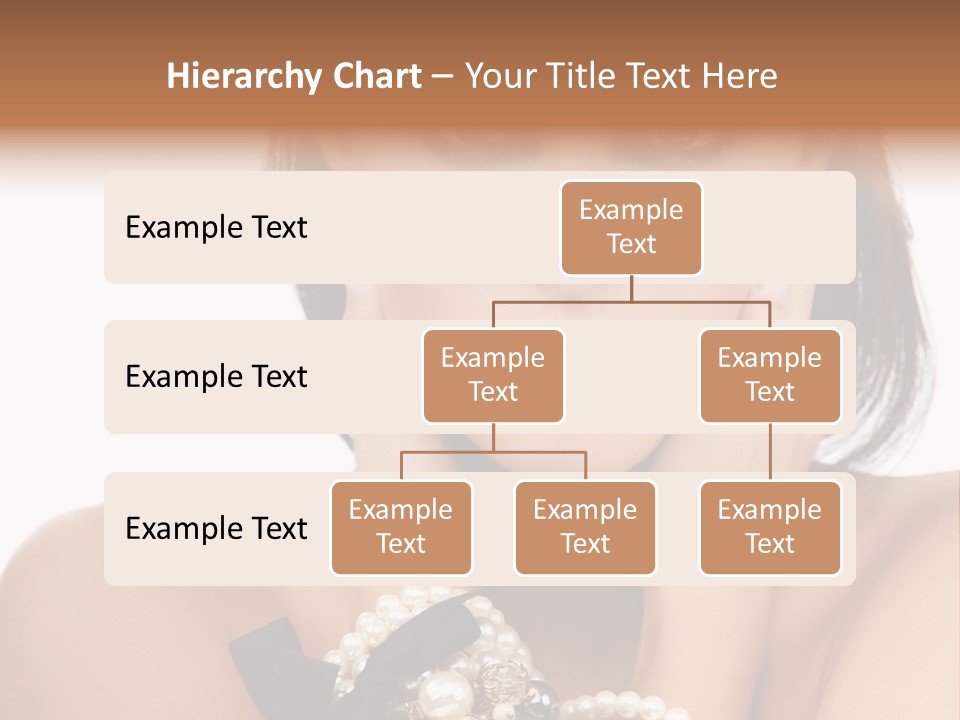 Accessory Square Woman PowerPoint Template