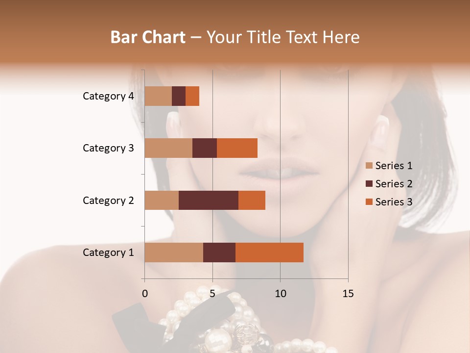 Accessory Square Woman PowerPoint Template