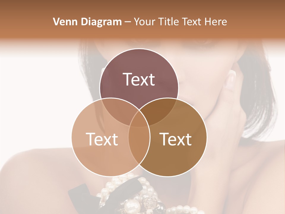 Accessory Square Woman PowerPoint Template