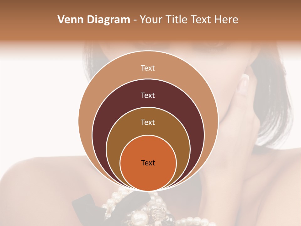 Accessory Square Woman PowerPoint Template