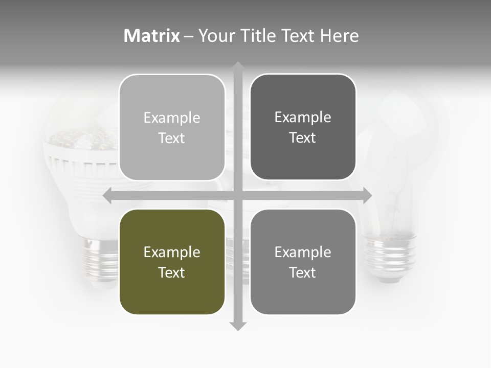 Light Bulb Modern PowerPoint Template