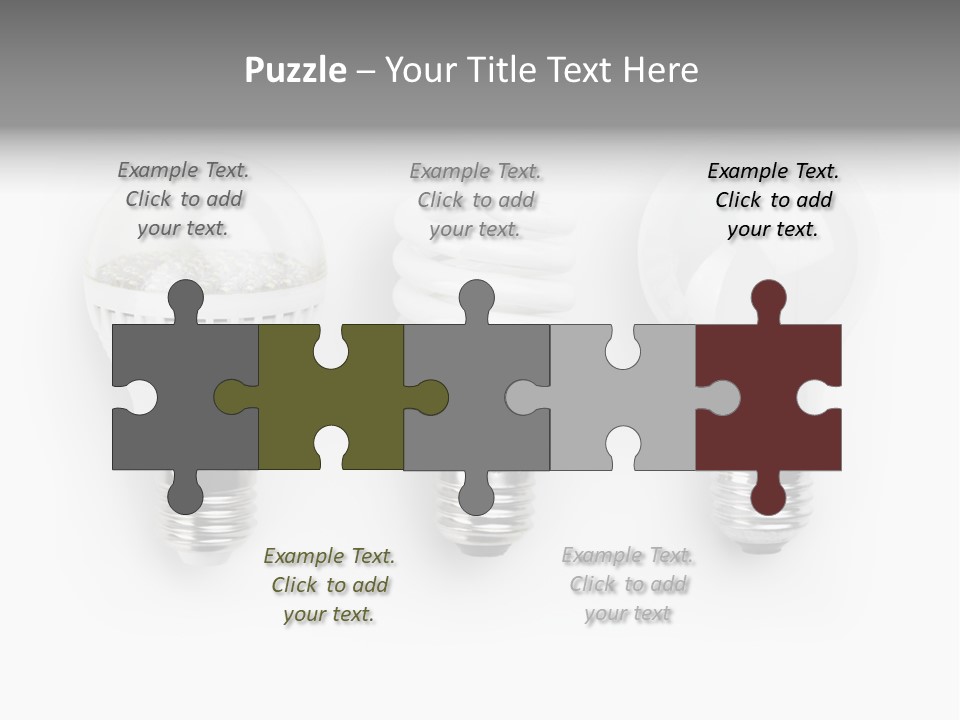 Light Bulb Modern PowerPoint Template