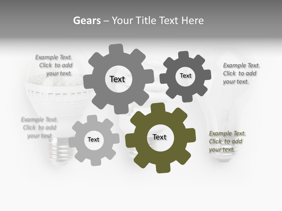 Light Bulb Modern PowerPoint Template