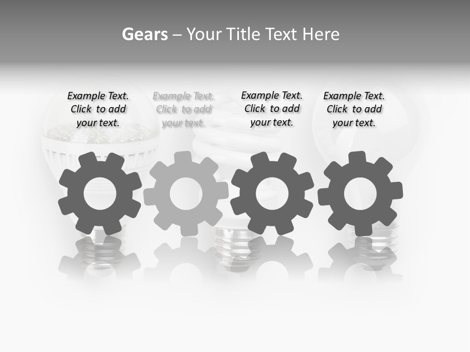 Light Bulb Modern PowerPoint Template