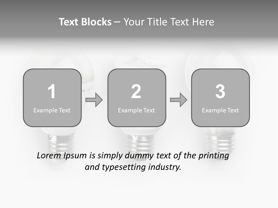 Light Bulb Modern PowerPoint Template