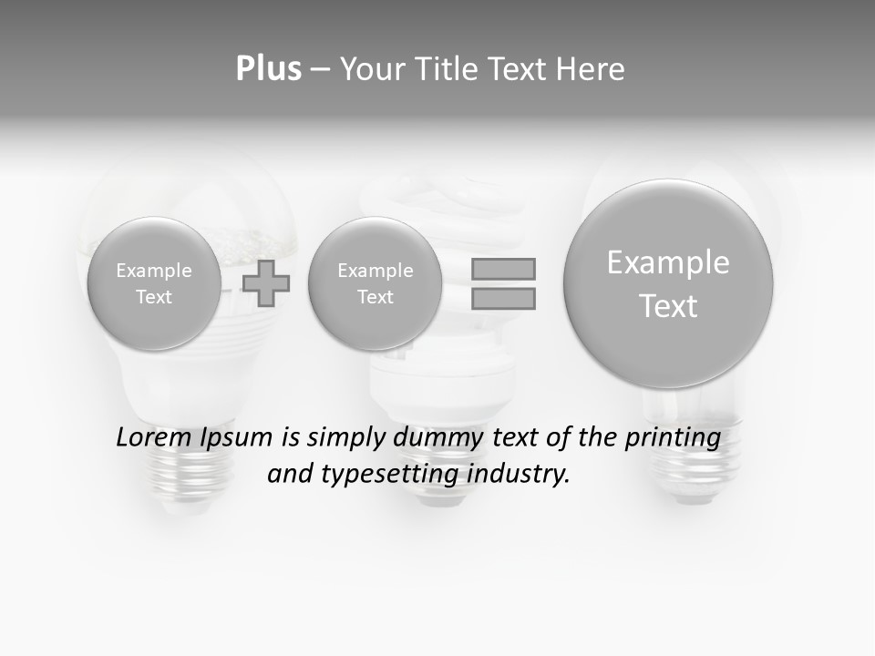 Light Bulb Modern PowerPoint Template