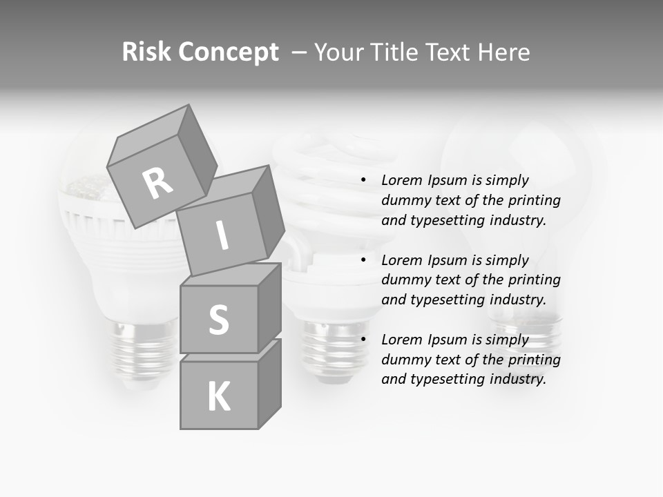 Light Bulb Modern PowerPoint Template