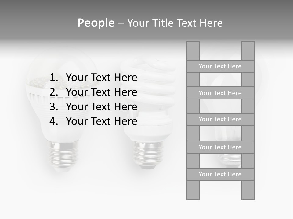 Light Bulb Modern PowerPoint Template