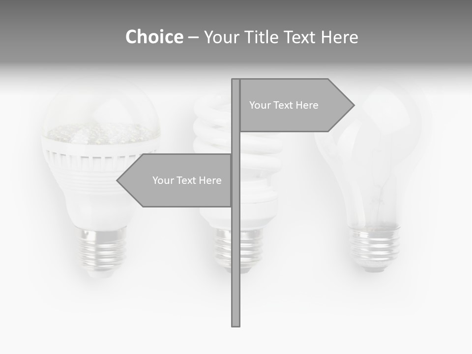 Light Bulb Modern PowerPoint Template