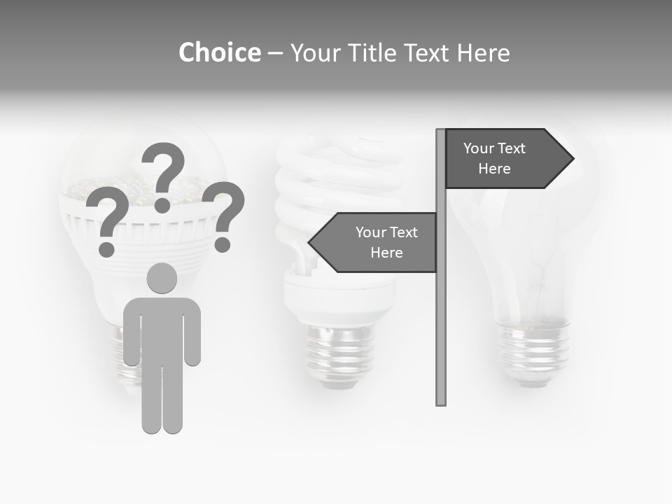 Light Bulb Modern PowerPoint Template