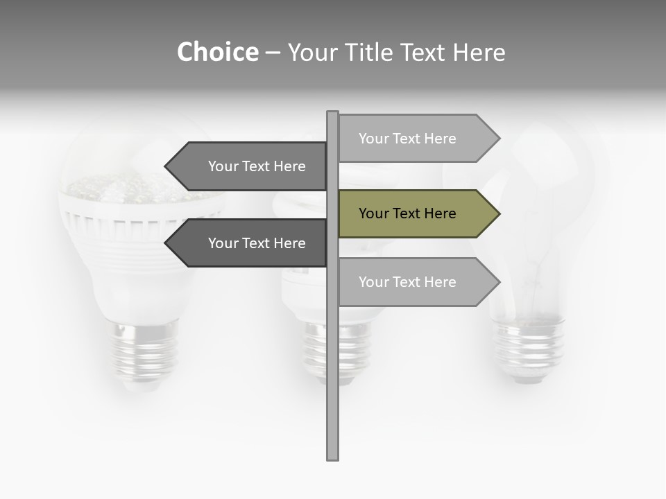 Light Bulb Modern PowerPoint Template