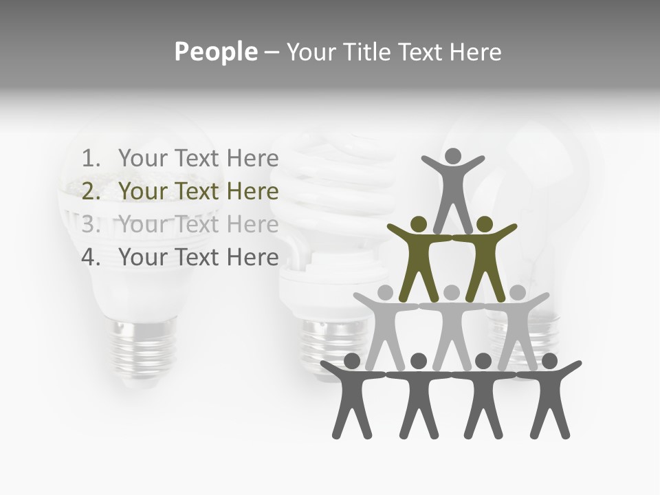 Light Bulb Modern PowerPoint Template