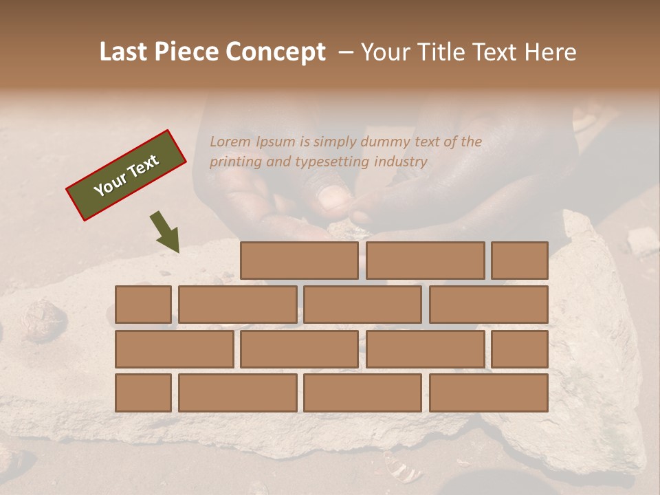 Clean Finger Rural PowerPoint Template