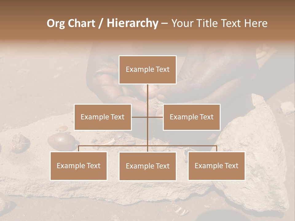 Clean Finger Rural PowerPoint Template
