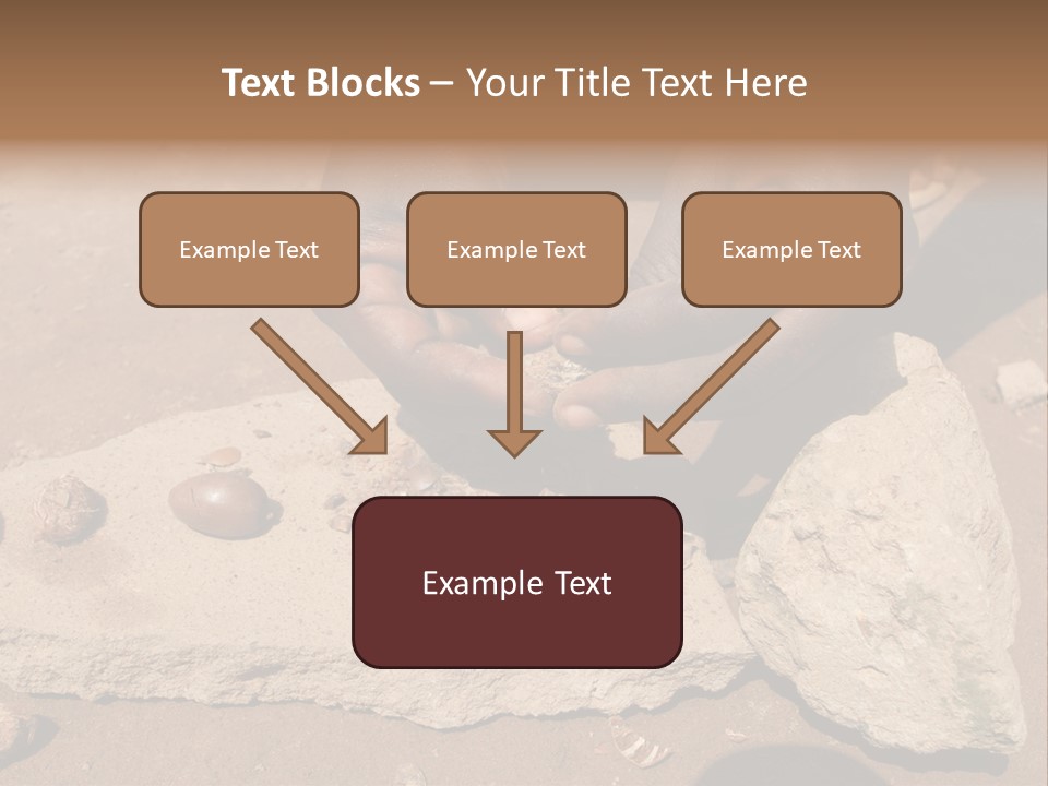 Clean Finger Rural PowerPoint Template