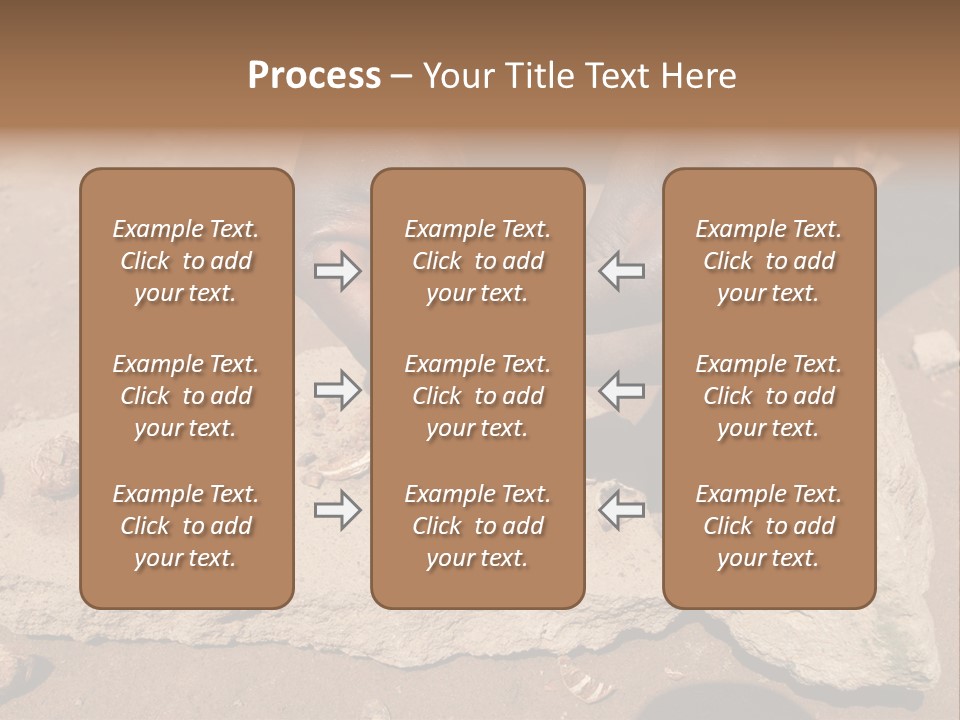 Clean Finger Rural PowerPoint Template