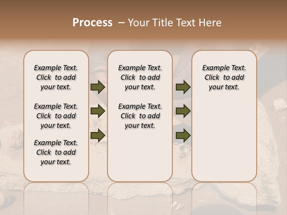 Clean Finger Rural PowerPoint Template