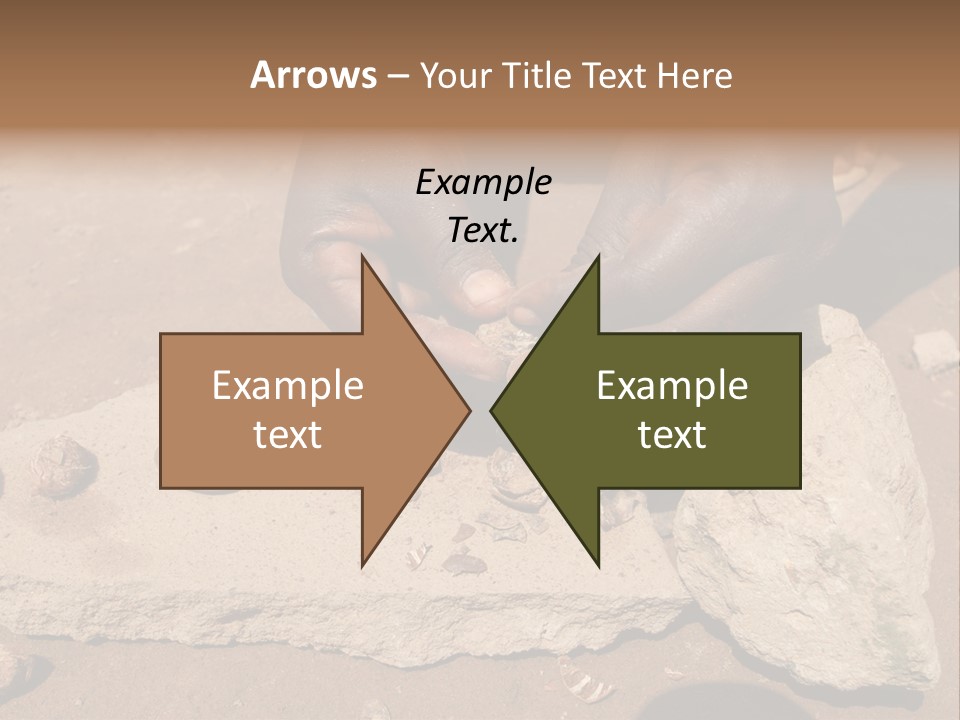 Clean Finger Rural PowerPoint Template
