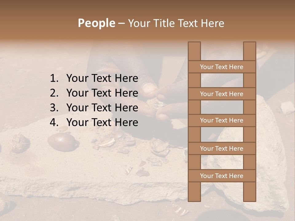 Clean Finger Rural PowerPoint Template