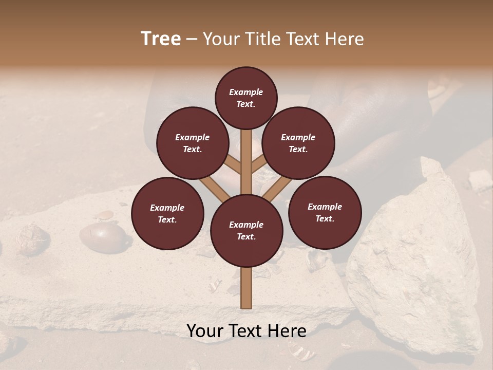 Clean Finger Rural PowerPoint Template