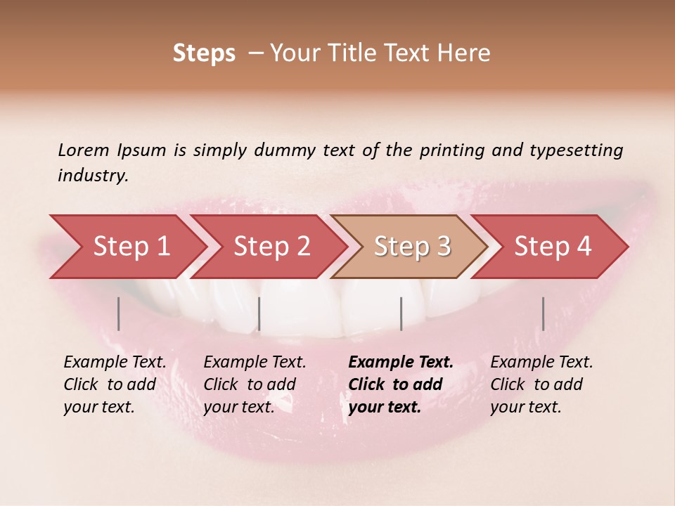 Healthy Fresh Dentist PowerPoint Template