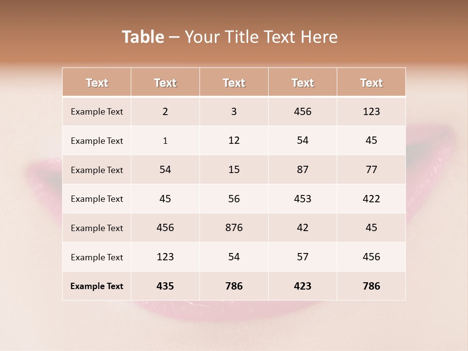 Healthy Fresh Dentist PowerPoint Template