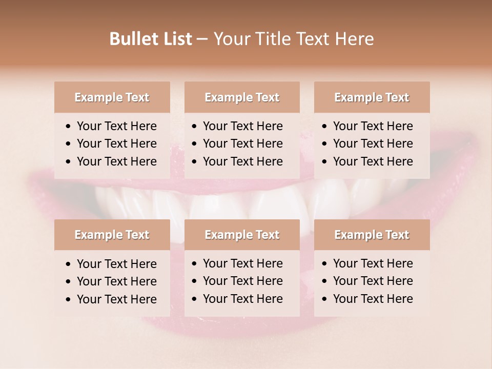 Healthy Fresh Dentist PowerPoint Template