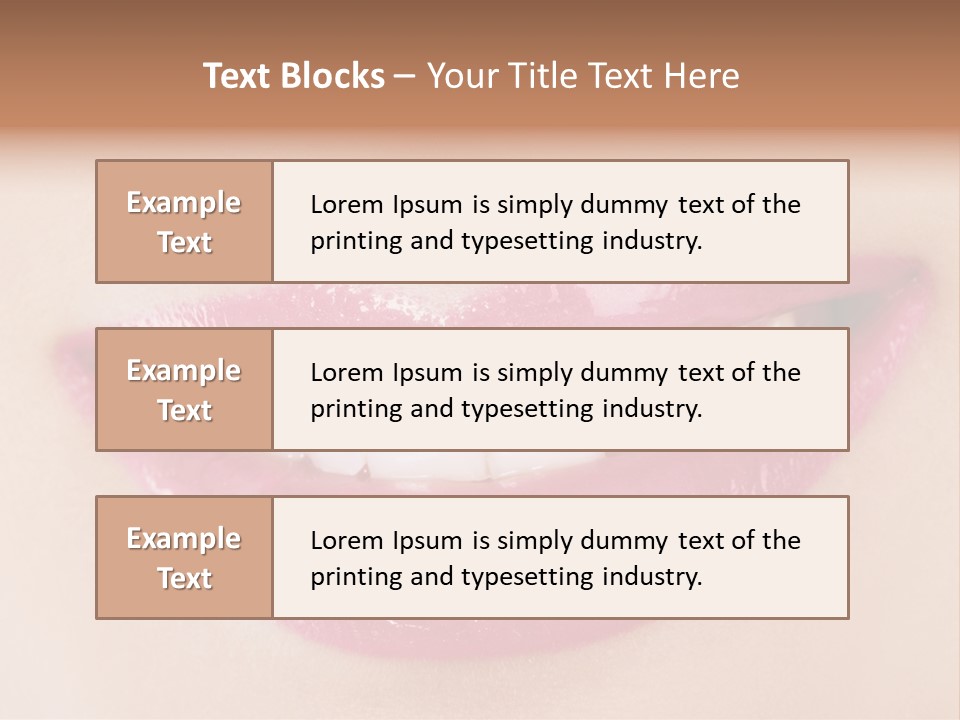 Healthy Fresh Dentist PowerPoint Template