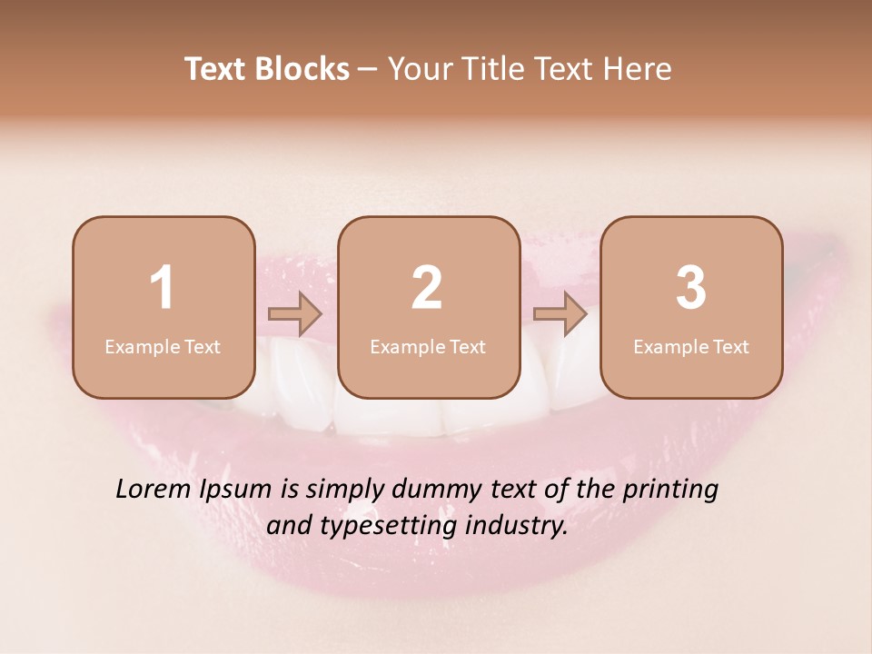 Healthy Fresh Dentist PowerPoint Template