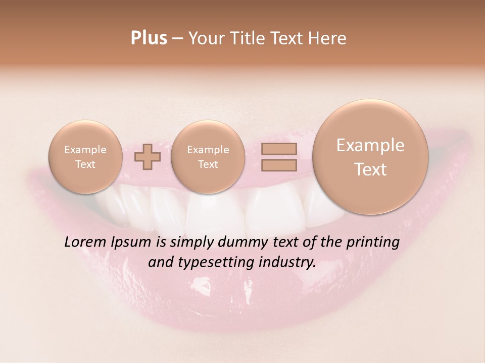 Healthy Fresh Dentist PowerPoint Template