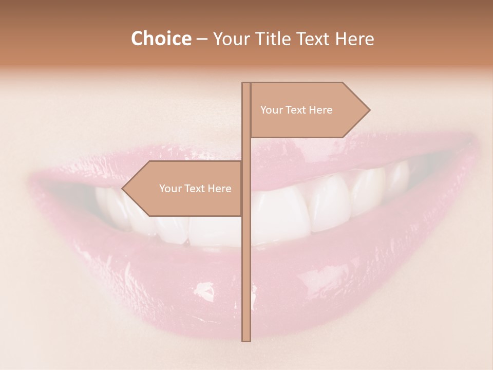 Healthy Fresh Dentist PowerPoint Template