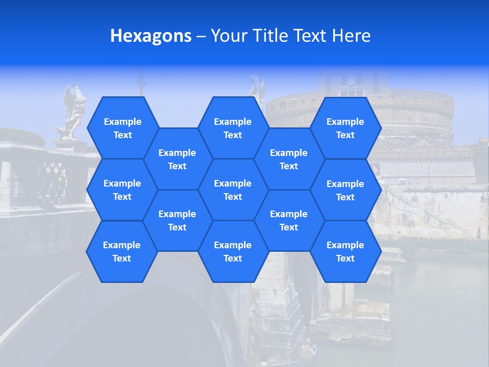 Ancient Monument Statue PowerPoint Template