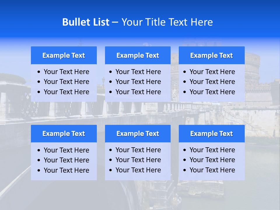 Ancient Monument Statue PowerPoint Template