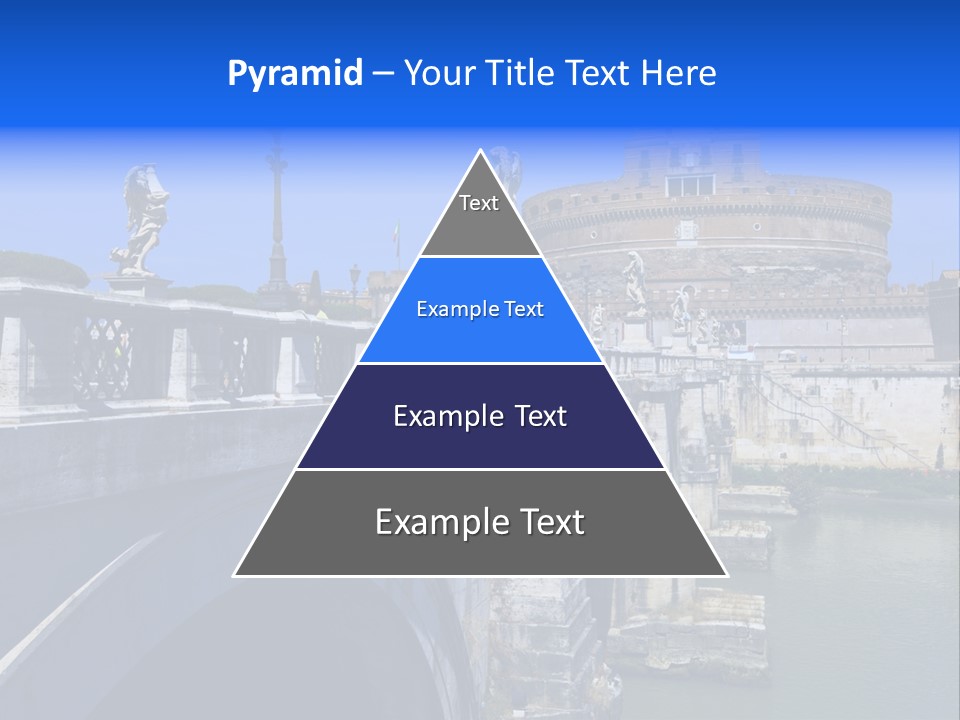 Ancient Monument Statue PowerPoint Template