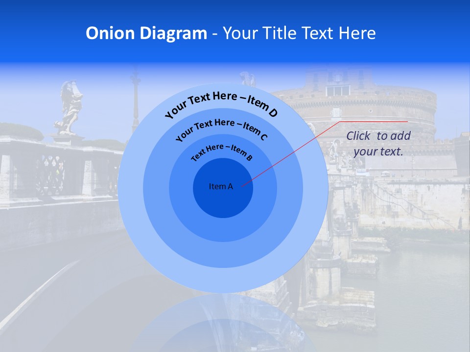 Ancient Monument Statue PowerPoint Template
