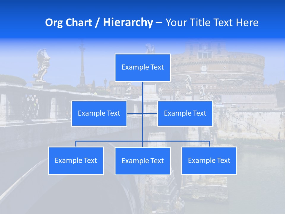 Ancient Monument Statue PowerPoint Template