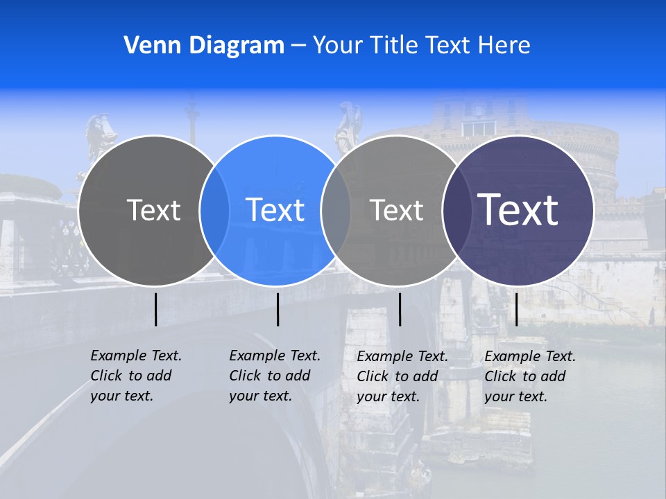 Ancient Monument Statue PowerPoint Template