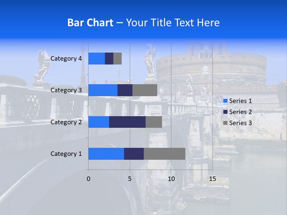 Ancient Monument Statue PowerPoint Template