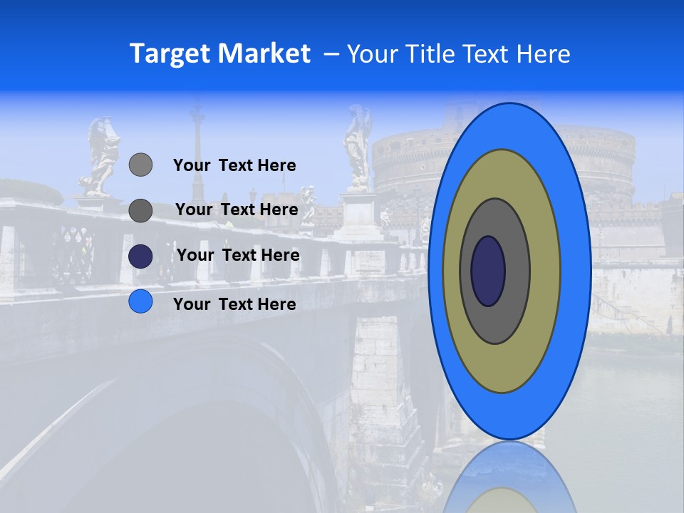 Ancient Monument Statue PowerPoint Template