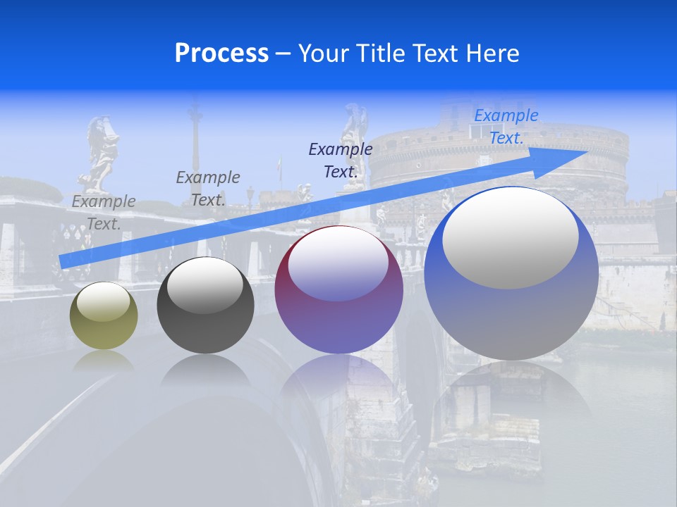 Ancient Monument Statue PowerPoint Template