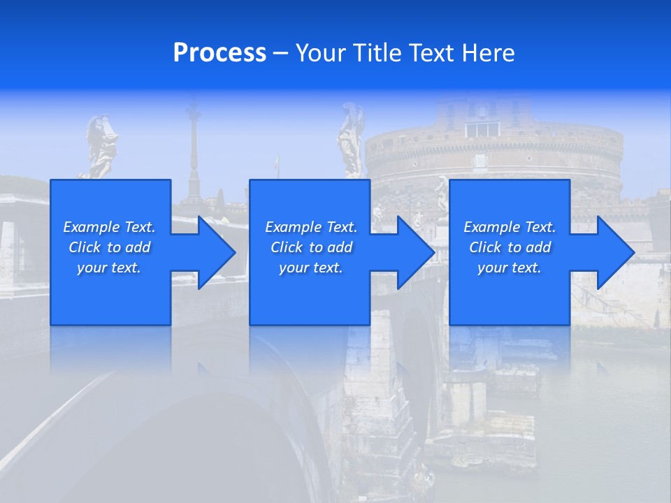 Ancient Monument Statue PowerPoint Template