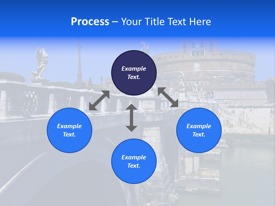 Ancient Monument Statue PowerPoint Template