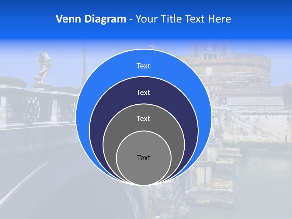 Ancient Monument Statue PowerPoint Template