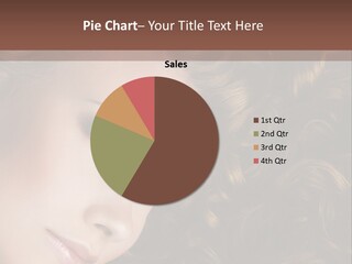 Brown Eyes Long PowerPoint Template