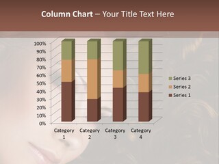 Brown Eyes Long PowerPoint Template