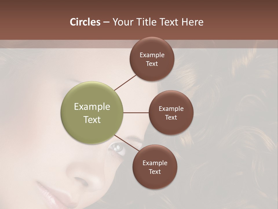 Brown Eyes Long PowerPoint Template