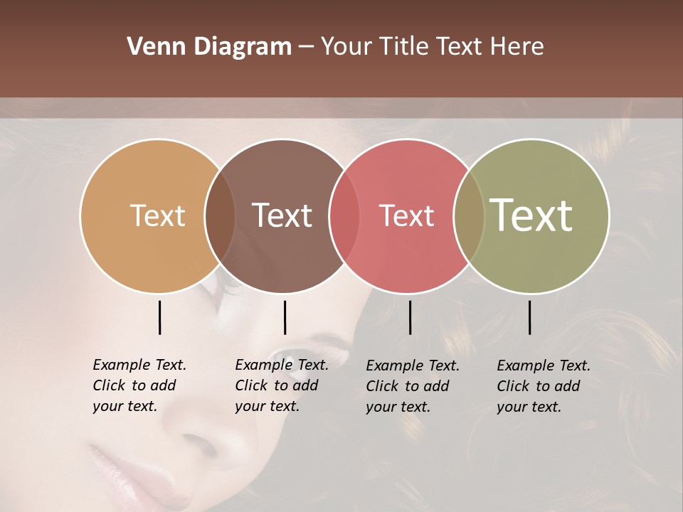Brown Eyes Long PowerPoint Template