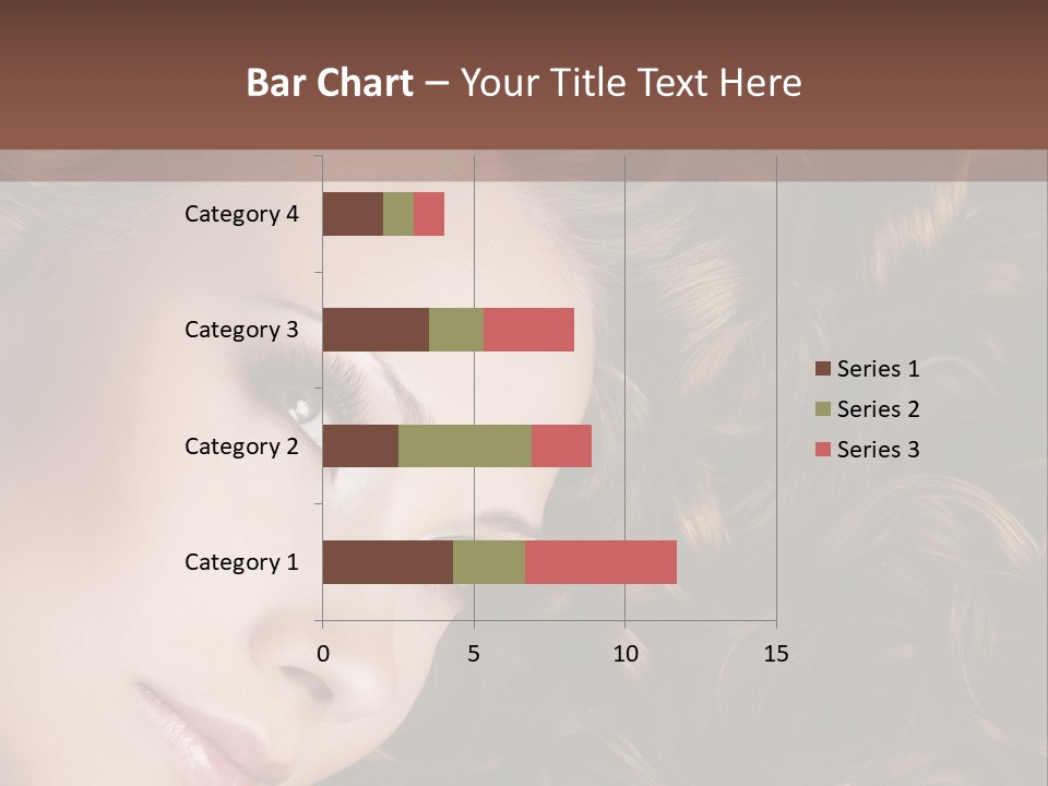 Brown Eyes Long PowerPoint Template