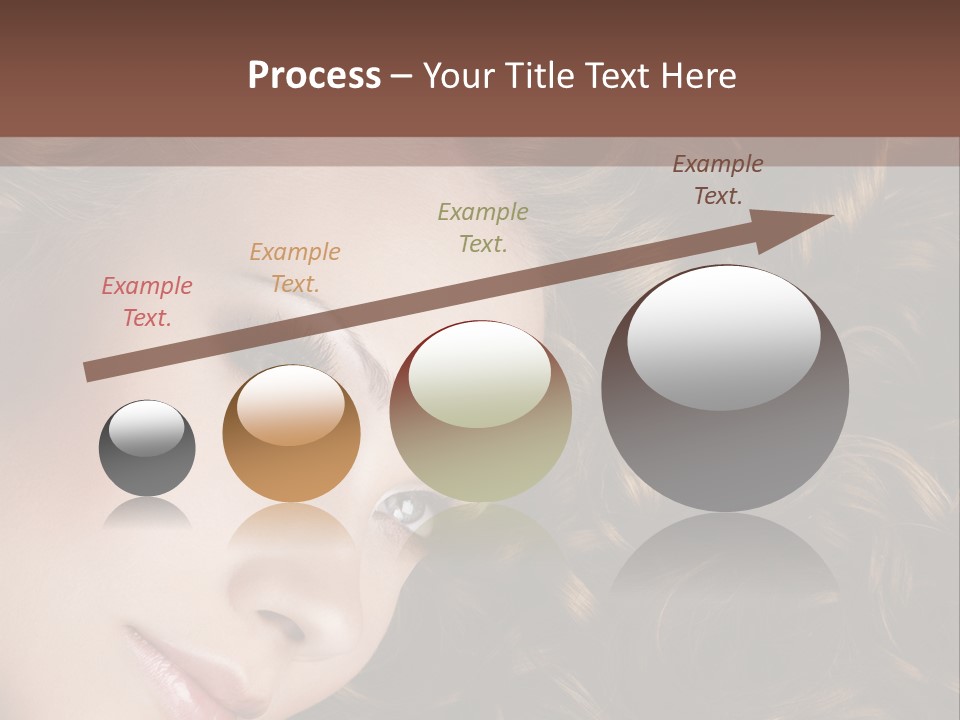 Brown Eyes Long PowerPoint Template
